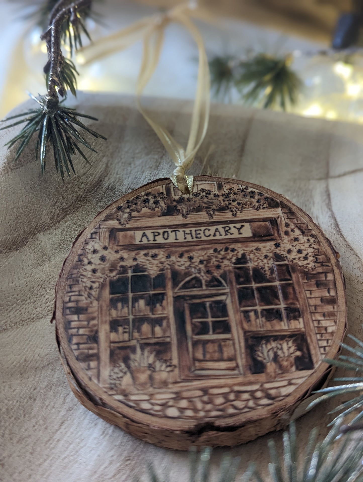 Apothecary ornament